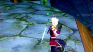 Dumb ass wow character dancing