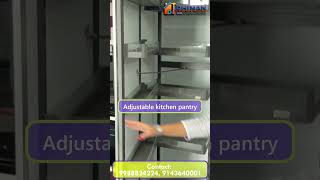 🔥 Adjustable Kitchen Pantry #shorts #kitchen