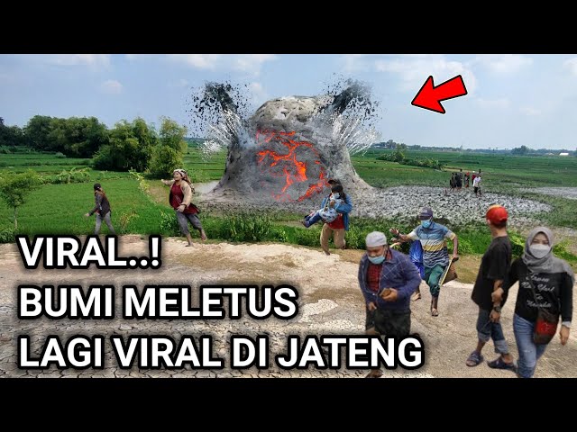 KEJADIAN ANEH VIRAL DI JAWA TENGAH BUMI MELEDAK class=