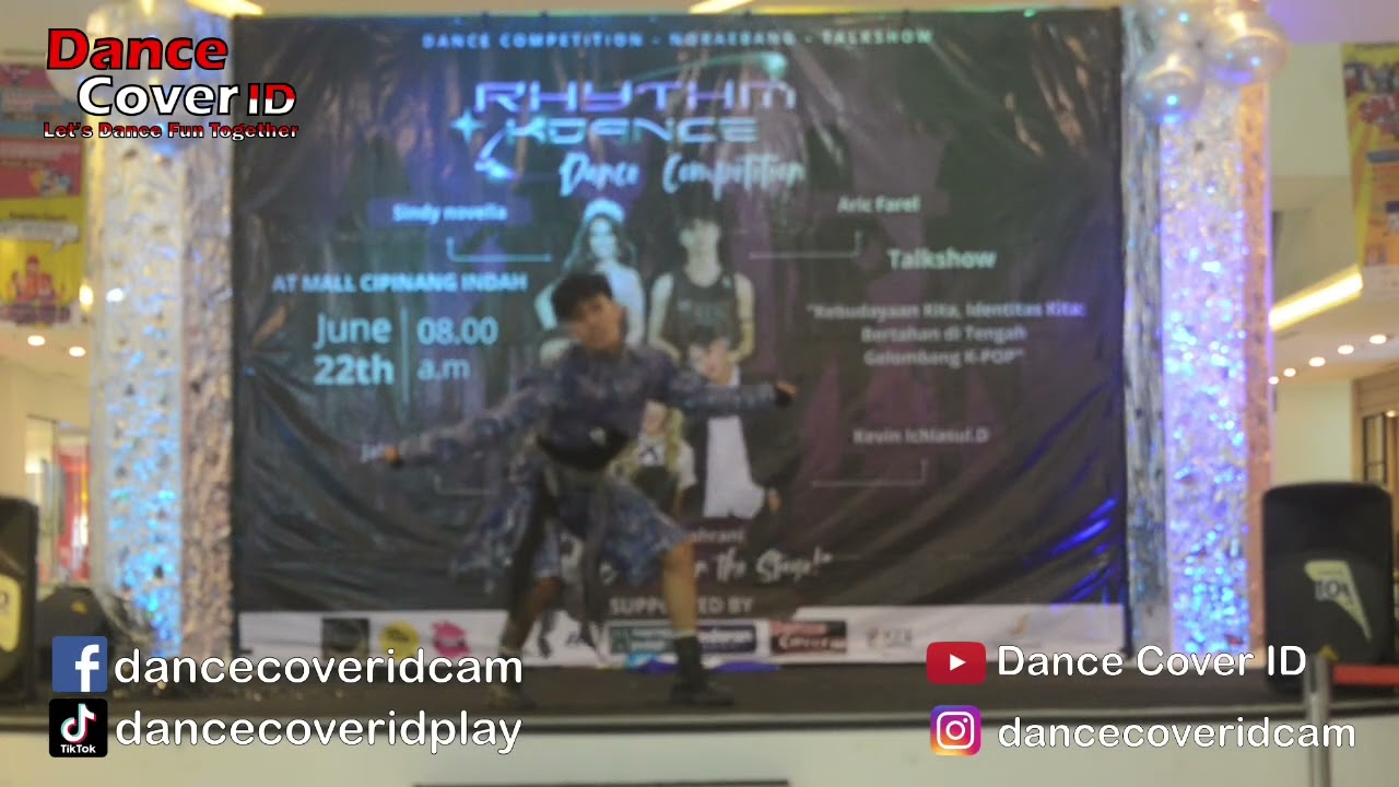 Ze:n Dance Cover Badvillain at KPOP Mall Cipinang 220625