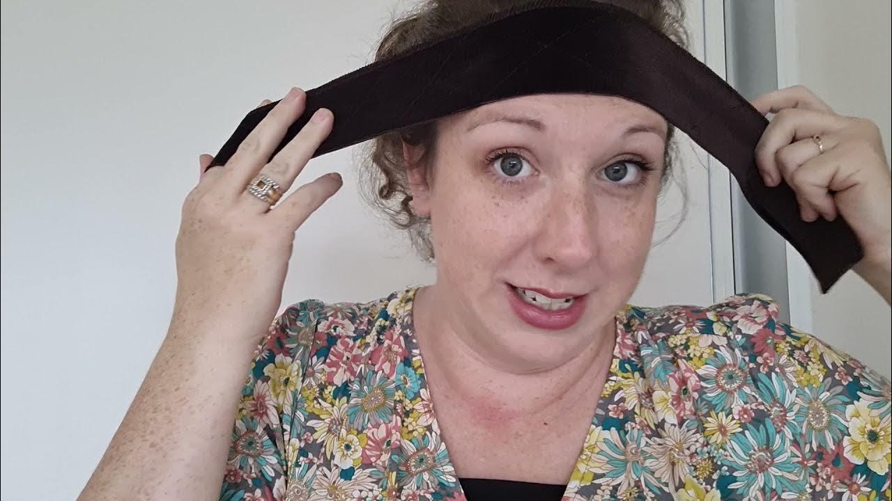 The secret to keeping a headband from sliding back! YouTube