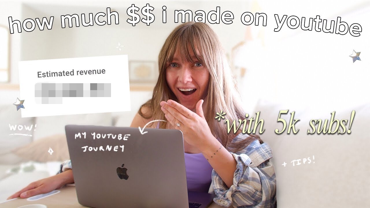 how much YouTube paid me for my first 6 months as a small YouTuber (still shocked 🥲)