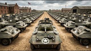 How WWII M8 Greyhound Armored Cars Were Manufactured | Inside Ford Factory (Full Process)
