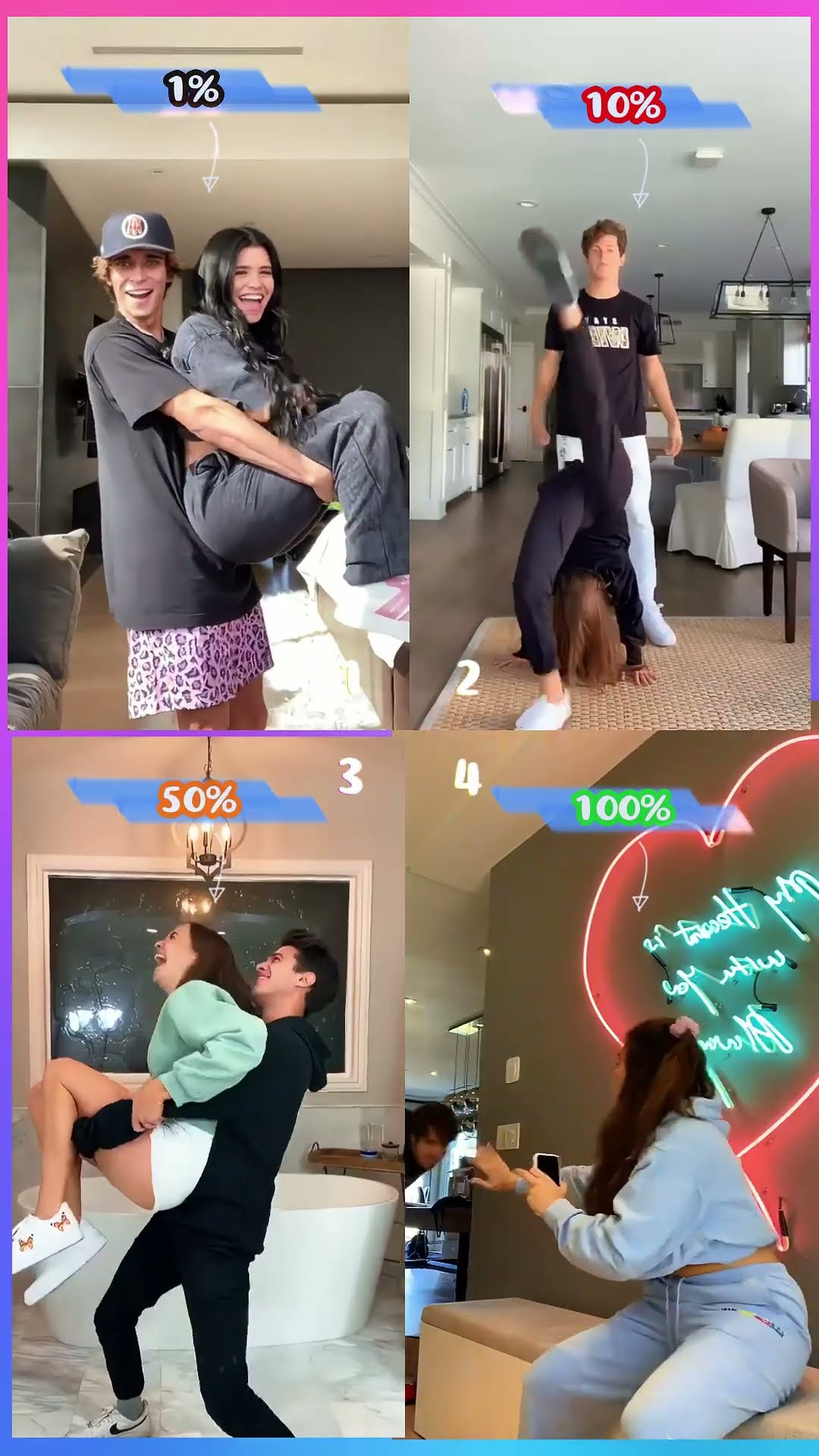 MWUAH ?? - Josh x Lexi Rivera x Brent x David #shorts #tiktok #viral #dance #cute #funny #trend
