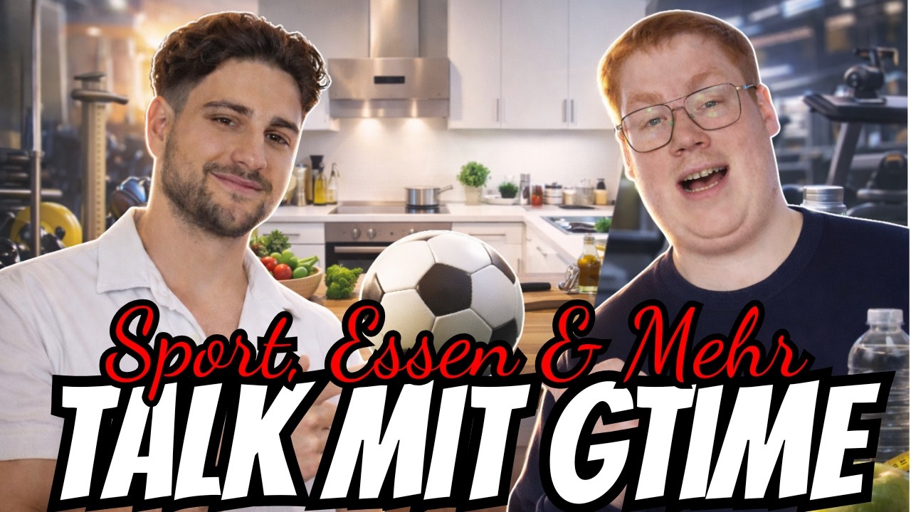 VON 190 AUF 120KG 🔥💪 Realtalk mit GTime über Sport, Essen & Mehr 👀🔥