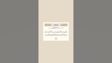 سورة العصر | فارس عباد