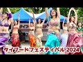 目が釘づけになるほど美しい浅草ベリーダンス教室さんのショー 第7回 タイフードフェスティバル 東京 代々木公園 Belly Dance