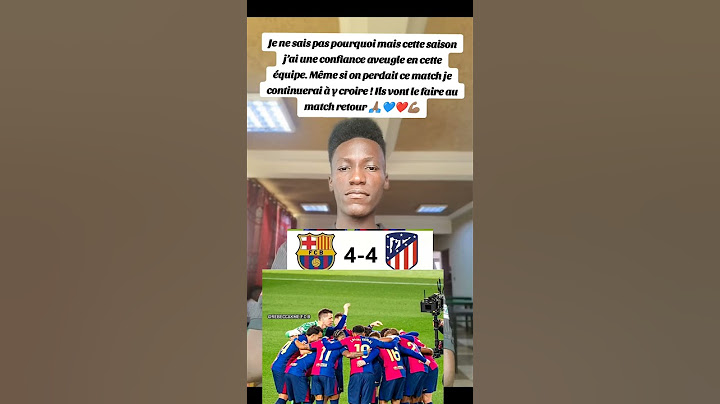 Résumé du match Barça vs Atletico Madrid 4 à 4 coupe du Roi #atl #barca #football #lol