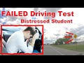 FAILED Driving Test - Dangerous Merge and Backing