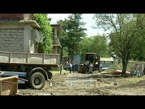 სტიქიის სალიკვდაციო სამუშაოები