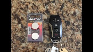 Replacing your Ford or Lincoln key fob battery!