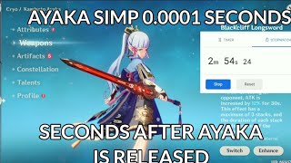 🕒🏆 F2P [WORLD RECORD] Ayaka Any% Speedrun 2.0 ver
