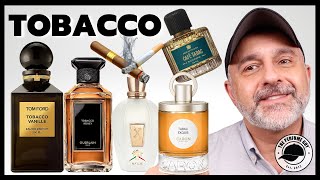 Top 20 TOBACCO FRAGRANCES | Smoky, Sweet, Intoxicating Tobacco Perfumes | Niche + Designers