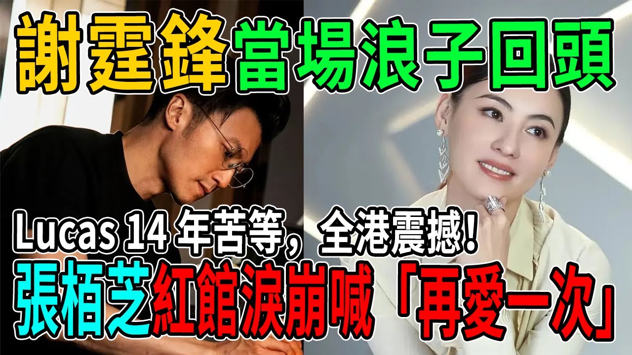 炸裂！張栢芝豁出去了！紅館淚崩喊「再愛一次」，謝霆鋒當場浪子回頭！Lucas 14年苦等，全港震撼！#謝霆鋒 #張柏芝 #王菲 #熱門 #八卦