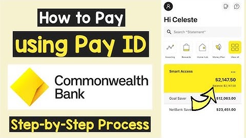 Pay using Pay ID CommBank App | Send Money with Pay ID CommBank App Commonwealth | Set Up Payid