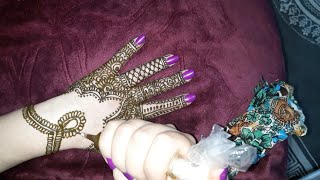 أجمل حناء عامرة كتجي هائلة Beautiful Indian Henna for Hand