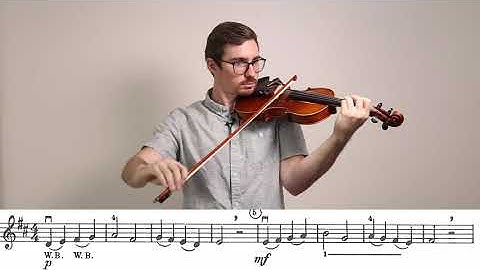 27. Melody in D Major - All For Strings Book 2 - Violin