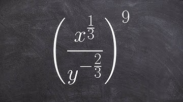 Learn how to simplify an expression with rational exponents using power to quotient rule