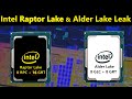 Intel Raptor Lake & Alder Lake Leak: Dates, Core Configs, and 24 Cores to Fight AMD Zen 4