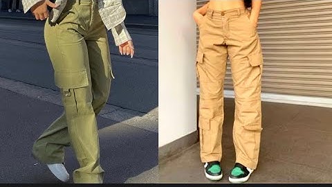 HOW TO MAKE A CARGO PANT || COMBAT TROUSER|| FLY ZIPPER|| 2 PIECE BAND