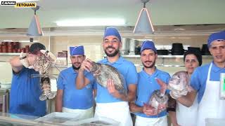 من شاطئ أزلا بتطوان .. مطعم السمك الطازج بلعربي يرحب بكم - Restaurant Belarbi azla