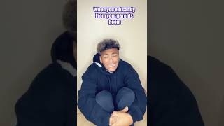 When you eat candy from your parents room #comedy #viral