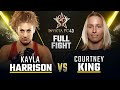 FULL FIGHT | Kayla Harrison vs Courtney King | Invicta FC 43