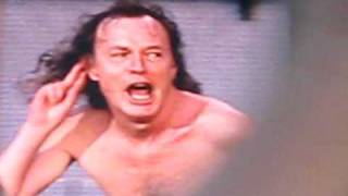 Download Festival 2010 Angus Youngs Striptease.