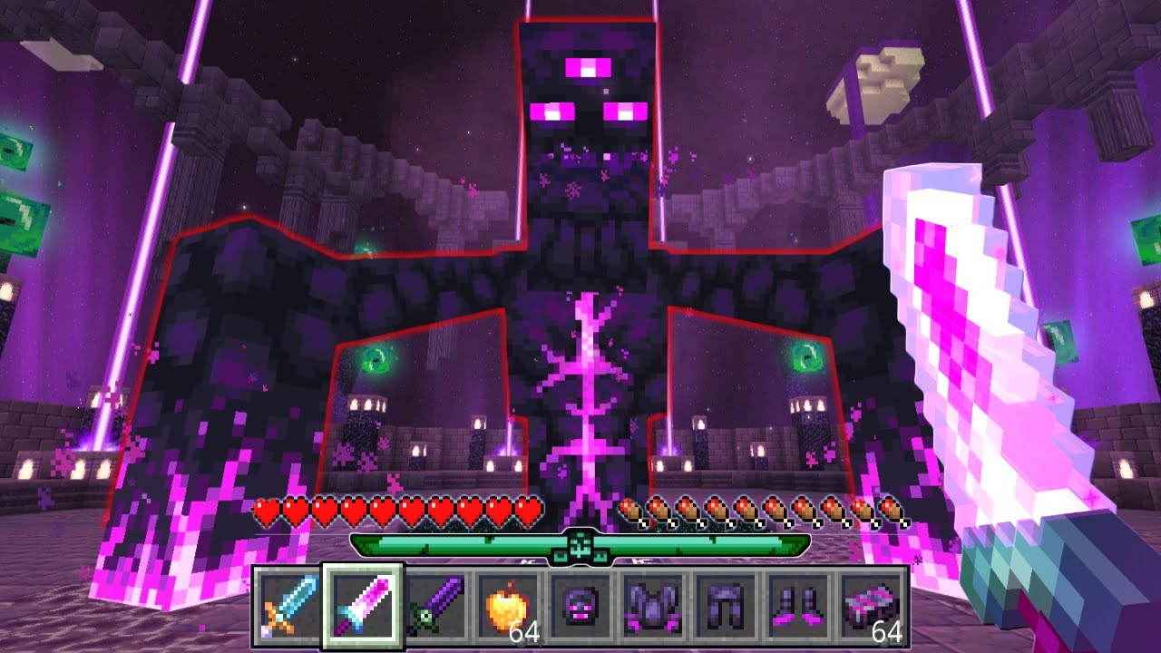 エンドラが消えた！？エンドが改造された世界でサバイバル【マインクラフト】