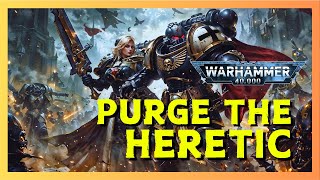 Purge the Heretic (feat ‎@jaxtorm) Sisters of Battle Warhammer 40k Metal Song | Black Templar Music