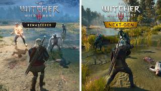 Information The Witcher 3 Remastered vs Next-Gen | Physics & World Details Comparison Update