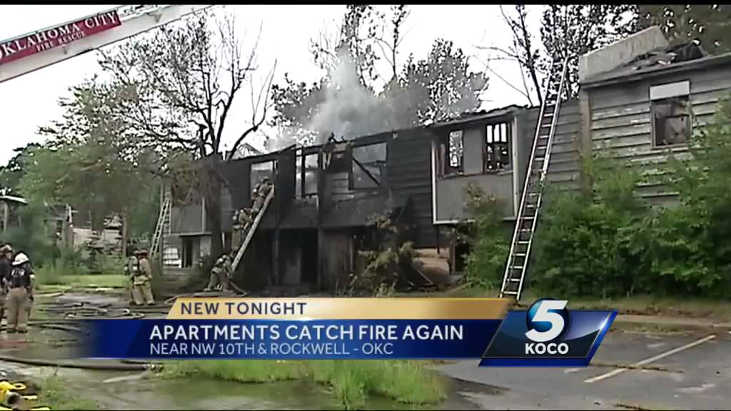 Neighbors concerned by fires at vacant apartment complex - YouTube