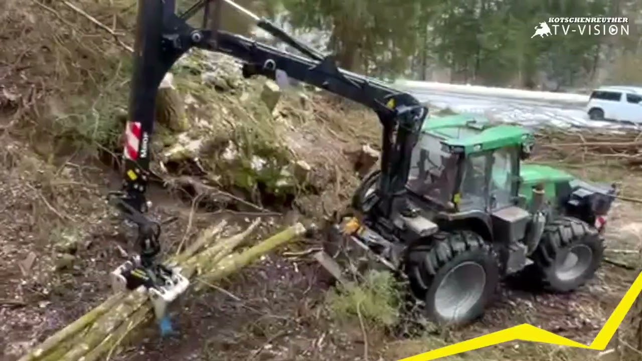 Kotschenreuther K175 Universalschlepper – gebaut für Einsatzorte im Wald, Wiese, Fluß, Geotoppflege