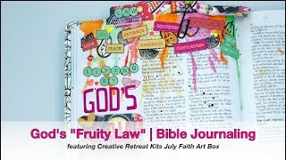 Gods Fruity Law | Bible Journaling Process