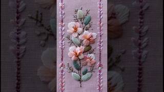 Embroidery design #embroidery #embrodering #dressdesign #flowers #embroiderylover