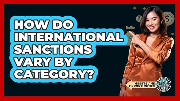 How Do International Sanctions Vary By Category?