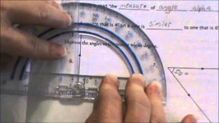 Lesson 3 - Measuring Angles with a Protractor