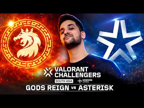 [Watch Party] Gods Reign vs Asterisk | VALORANT Challengers South Asia 2026 Split 1 : Day 11