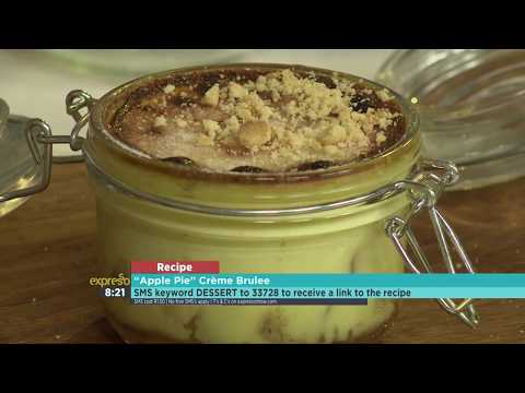 “Apple Pie” Crème Brulee