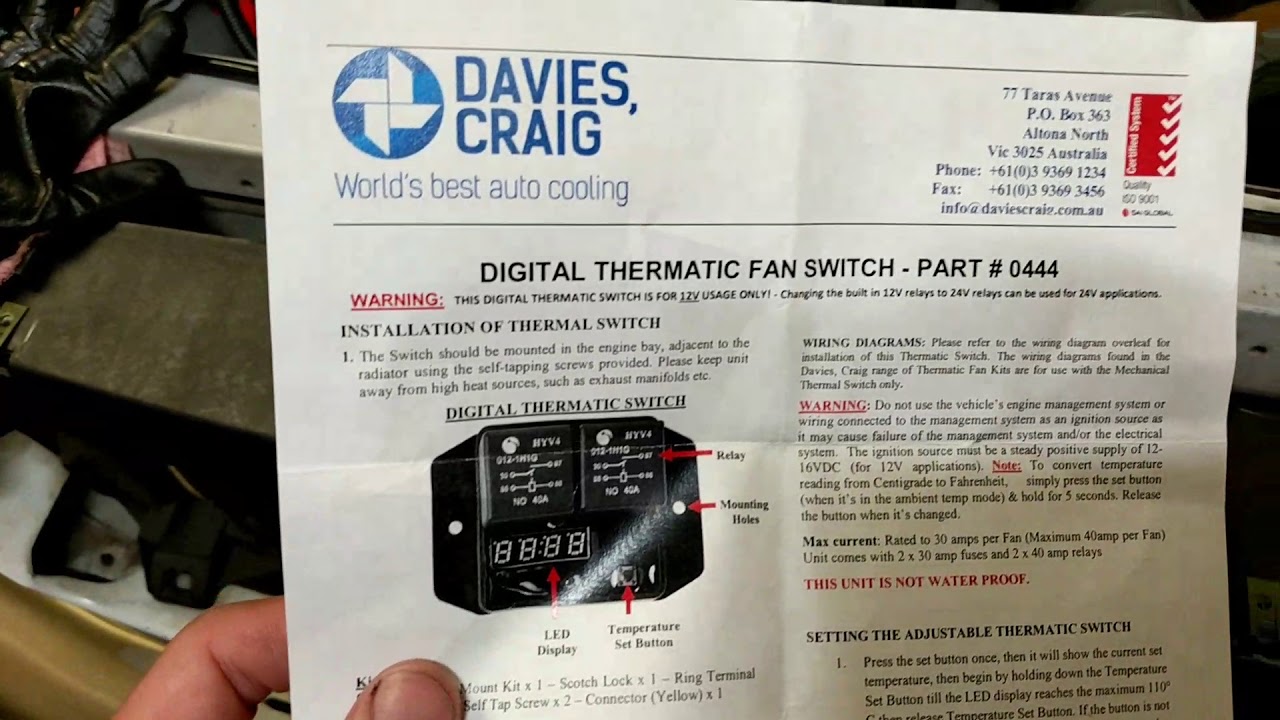1995 Ford F150 Electric Fan Conversion Kit