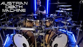 AUSTRIAN DEATH MACHINE - Destroy The Machines (feat. Dany Lambesis) │ Kratos Mou Drum Cover