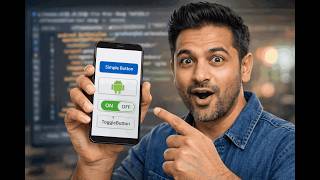 Android Buttons in Hindi: Simple Button, ImageButton & ToggleButton Click Events Tutorial