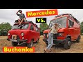 UAZ BUCHANKA vs. MERCEDES 609 - Der große Vergleich!