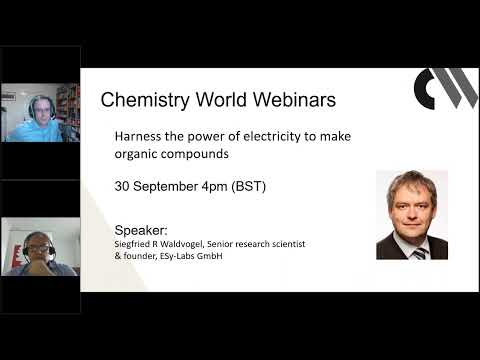 Harness the power of electricity to make organic compounds