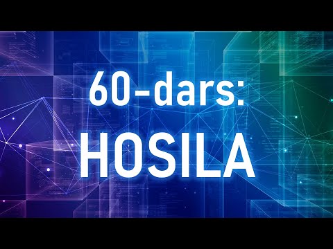60-dars: Hosila.