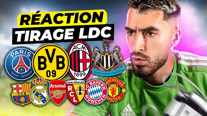 TIRAGE AU SORT LIGUE DES CHAMPIONS REACTIONS !!!