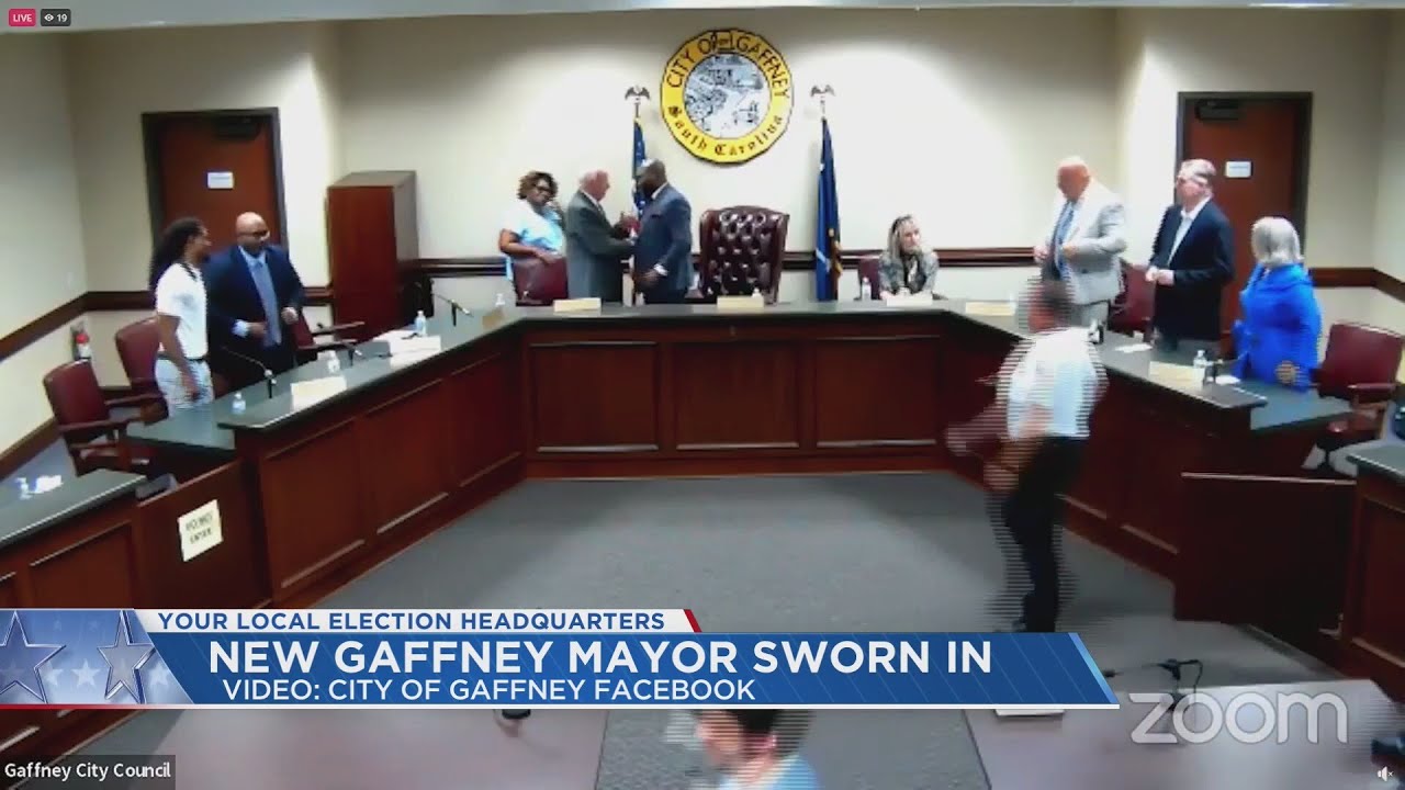 Gaffney's new mayor sworn in Friday