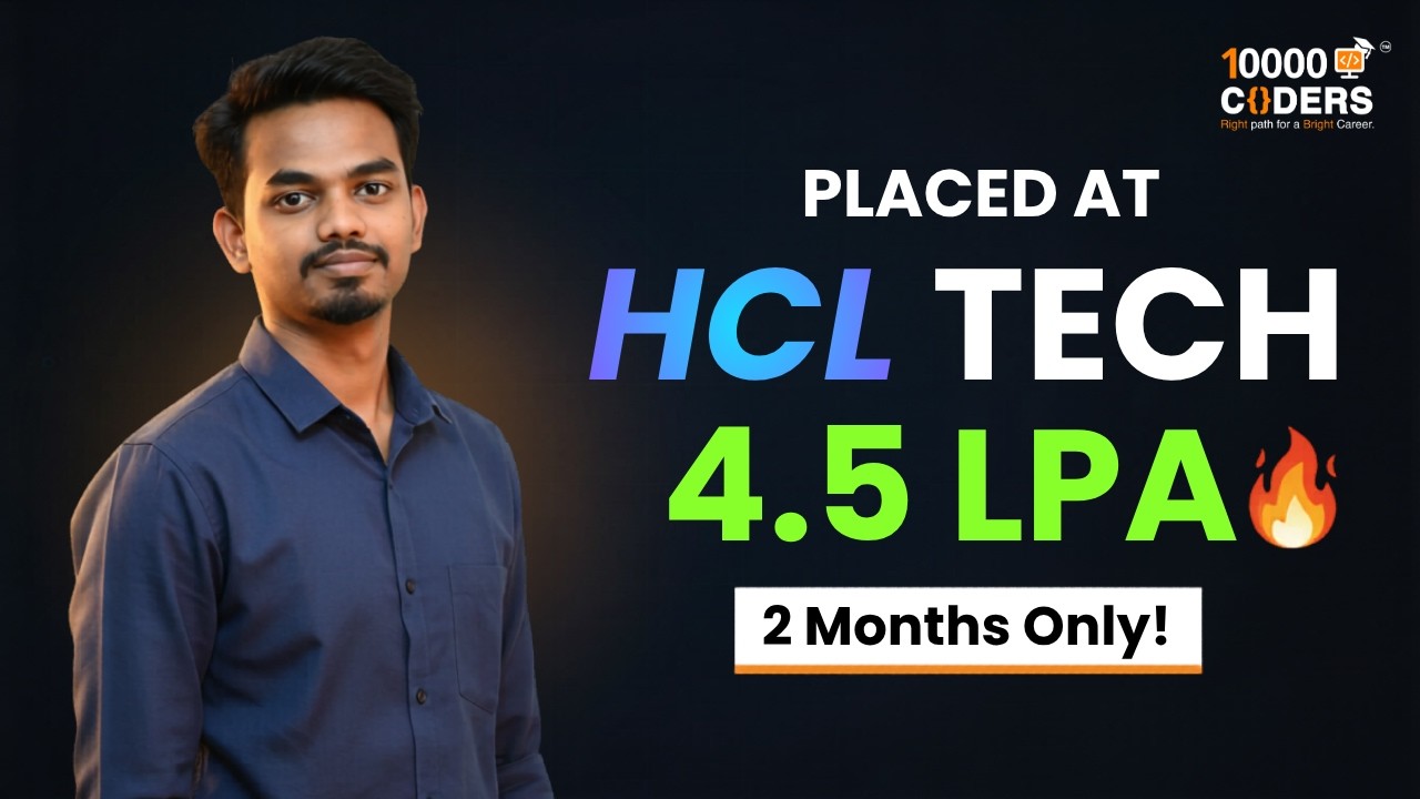 How Eswar Sai Landed a Java Developer Job at HCLTech | Success Story at ...