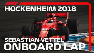 F1 2018 Ferrari SF71H Sebastian Vettel Onboard Hockenheim | Assetto Corsa