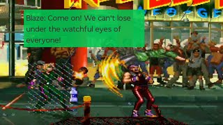 Streets of rage remake V5.2 MOD -Super Rage V2.0(Stage2,4-path2/Stage8-1)[BKM-Blaze&Maz(AI)](Mania)